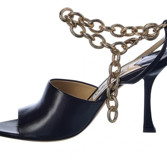Jimmy Choo Mule with chain detail - Picture 4 of 9